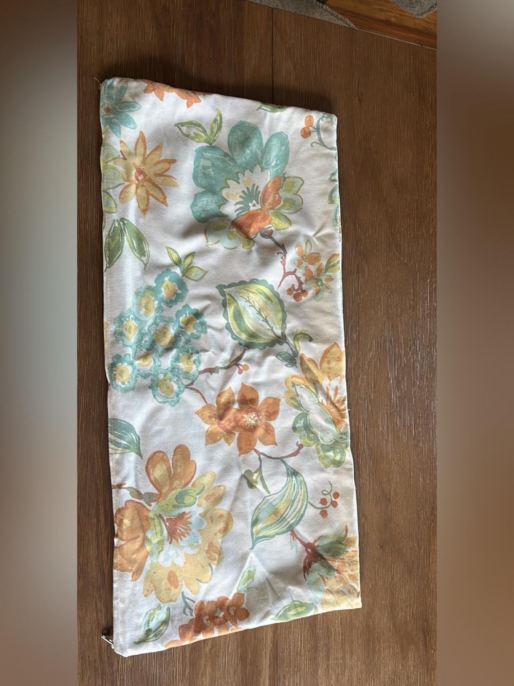 Floral pillow case